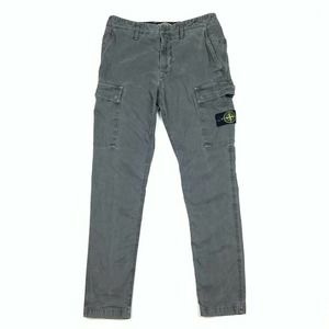 Stone Island Type SL Gray Cargo Pants Size 30 x 31 Streetwear Designer